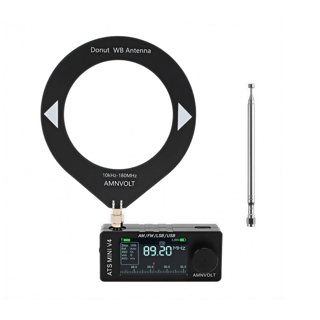 Cuifati Si4732 DSP Mini-Kurzwellenradioempfänger, AM, FM, LSB, USB, HF, SW, MW, VHF All-Band-Empfäng