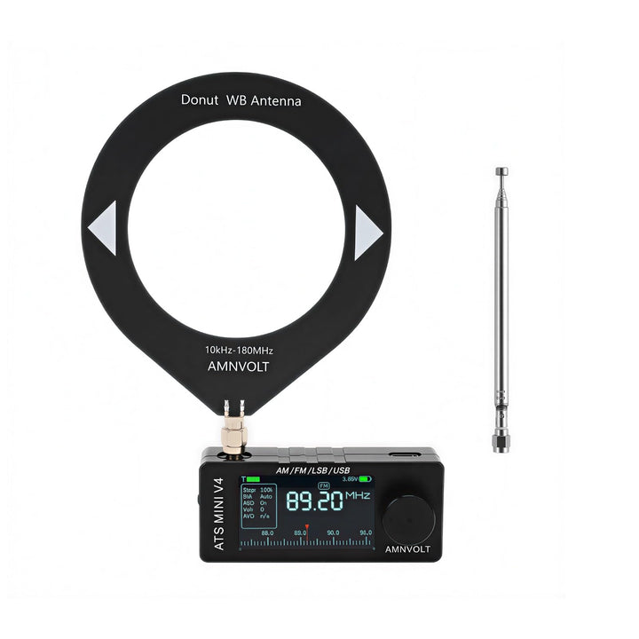 Cuifati Si4732 DSP Mini-Kurzwellenradioempfänger, AM, FM, LSB, USB, HF, SW, MW, VHF All-Band-Empfäng