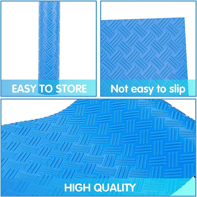 2 Stück Schwimmbadleitermatte,Pool schutzmatte,Anti Rutsch Leitermatte für Schwimmbäder,Schutzmatte