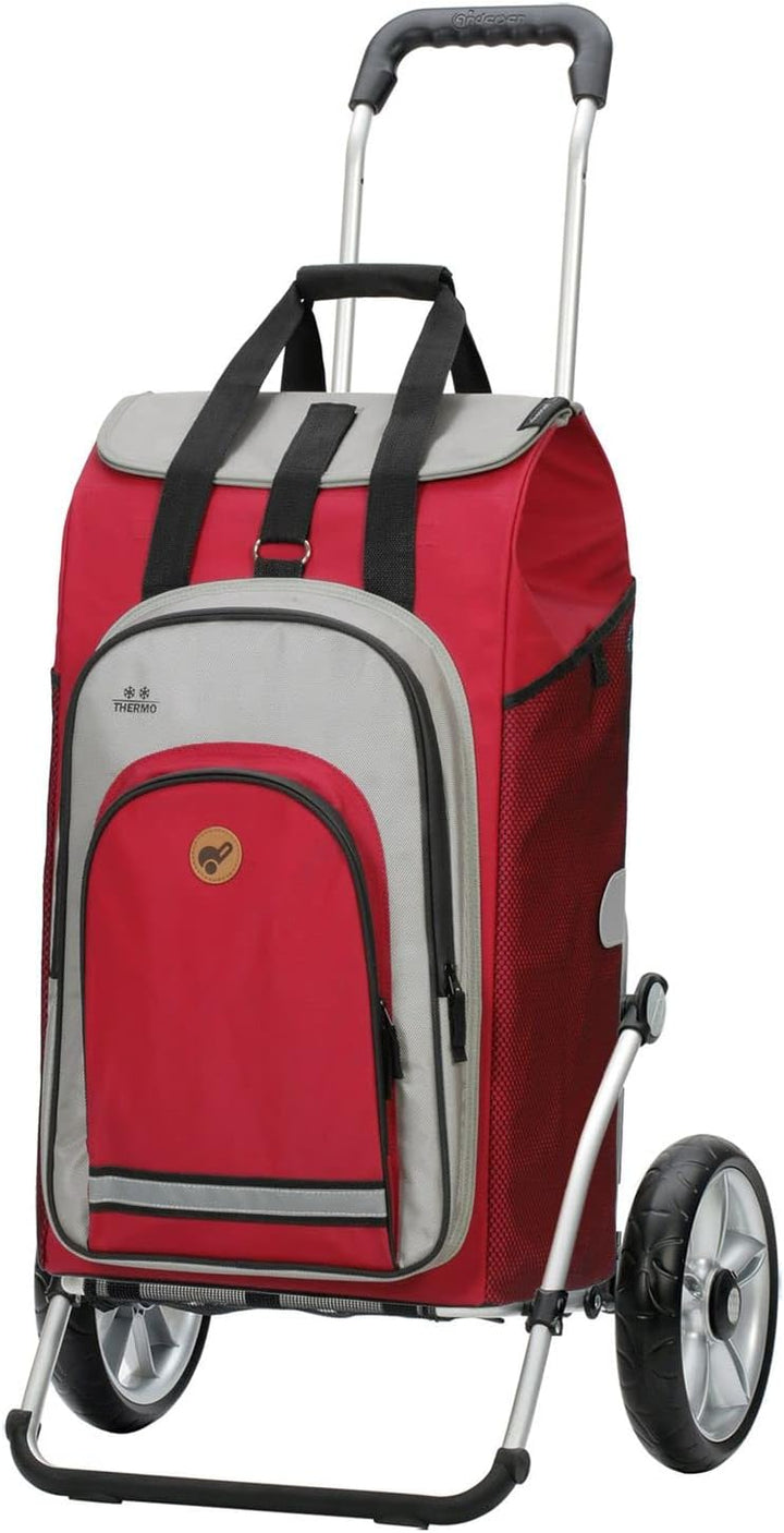 Andersen Shopper Royal mit Kugellager Alu klappbar mit Kugellagerrad Ø 25 cm und 62 Liter Tasche Hyd