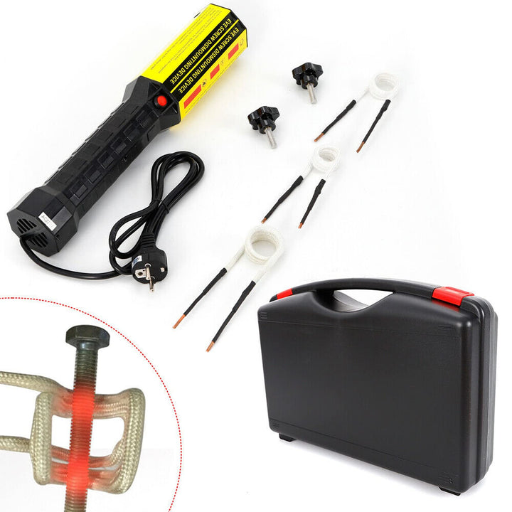 SHZICMY Magnetische Induktionsheizung 1000 W, Flammenloses Induktionsheizgerät Induktionsheizer, Tra