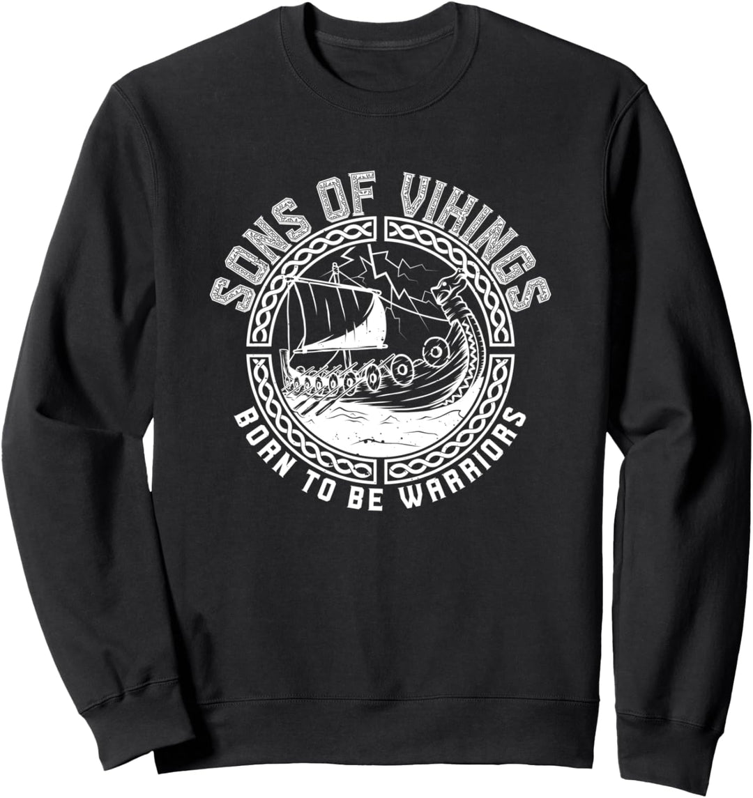 Söhne der Wikinger geboren, um zu sein. Sweatshirt