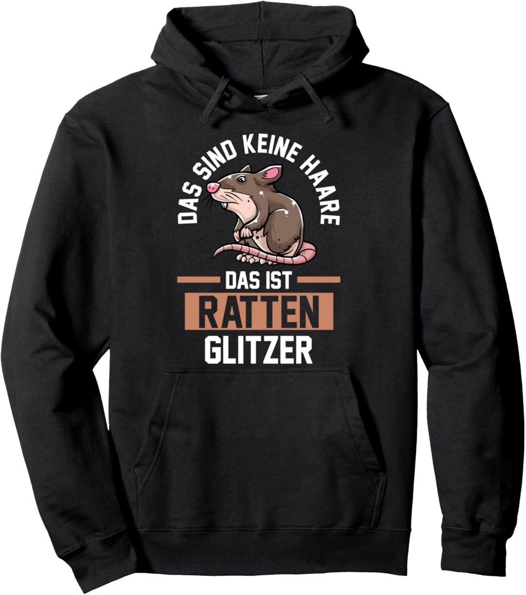 Ratte Engel Nagetier Ratten Pullover Hoodie