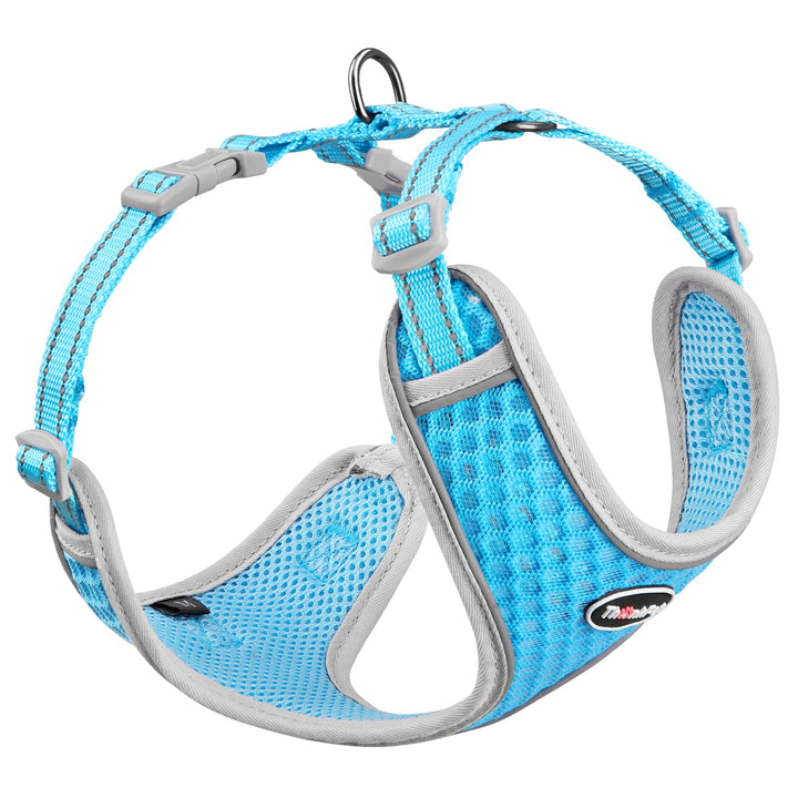 ThinkPet No-Pull Hundegeschirr Leine Set, Atmungsaktiv Brustgeschirr für Kleine Mittlere Grosse Hund