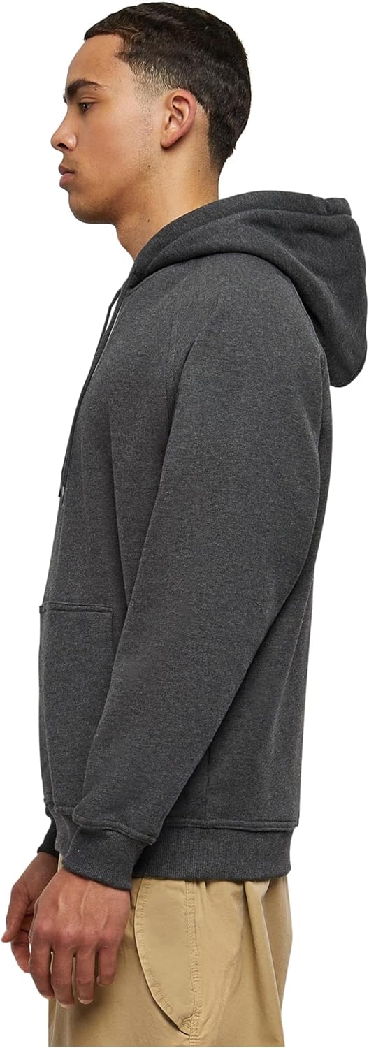 Urban Classics Herren Kapuzenpullover Blank Hoody, klassischer Hoodie für Männer, Loose Fit, Grössen