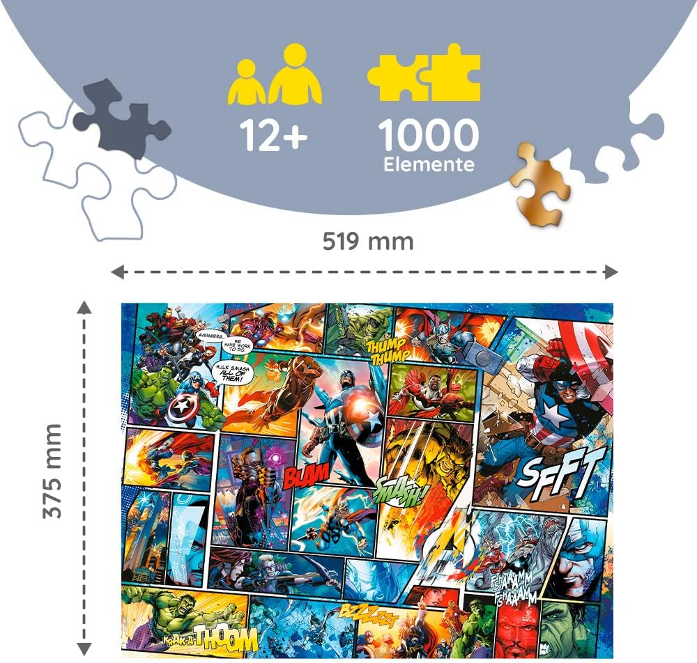Holz Puzzle 1000 Avengers