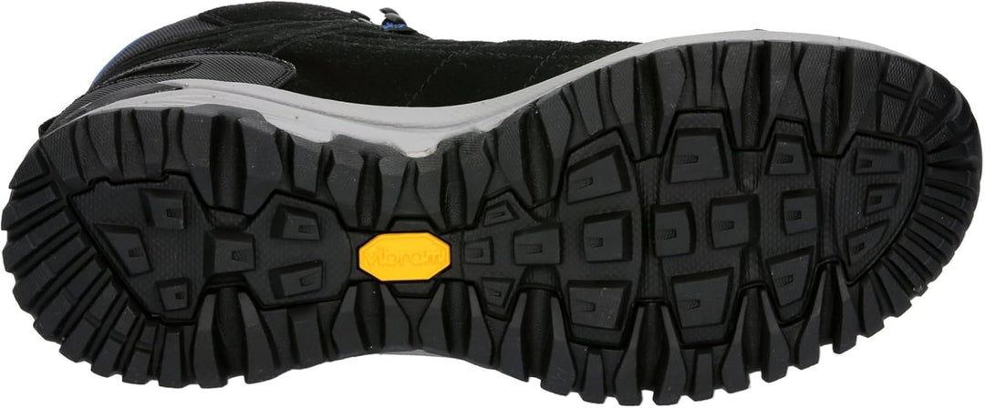 Brütting Herren Mount Shasta High Traillaufschuh 36 EU Schwarz Blau, 36 EU Schwarz Blau