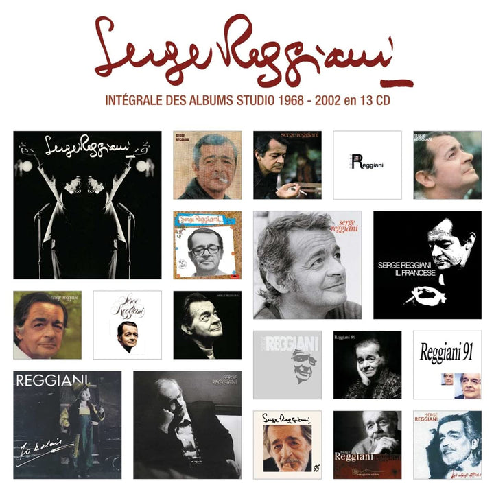 Integrale des Albums Studio 1968-2002, Audio-CD