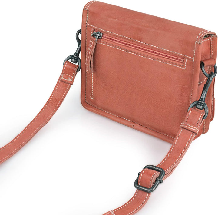 Lois - Umhängetasche Damen Leder - Umhängetasche Leder Damen mit verstellbarem riemen - Kleine Umhän