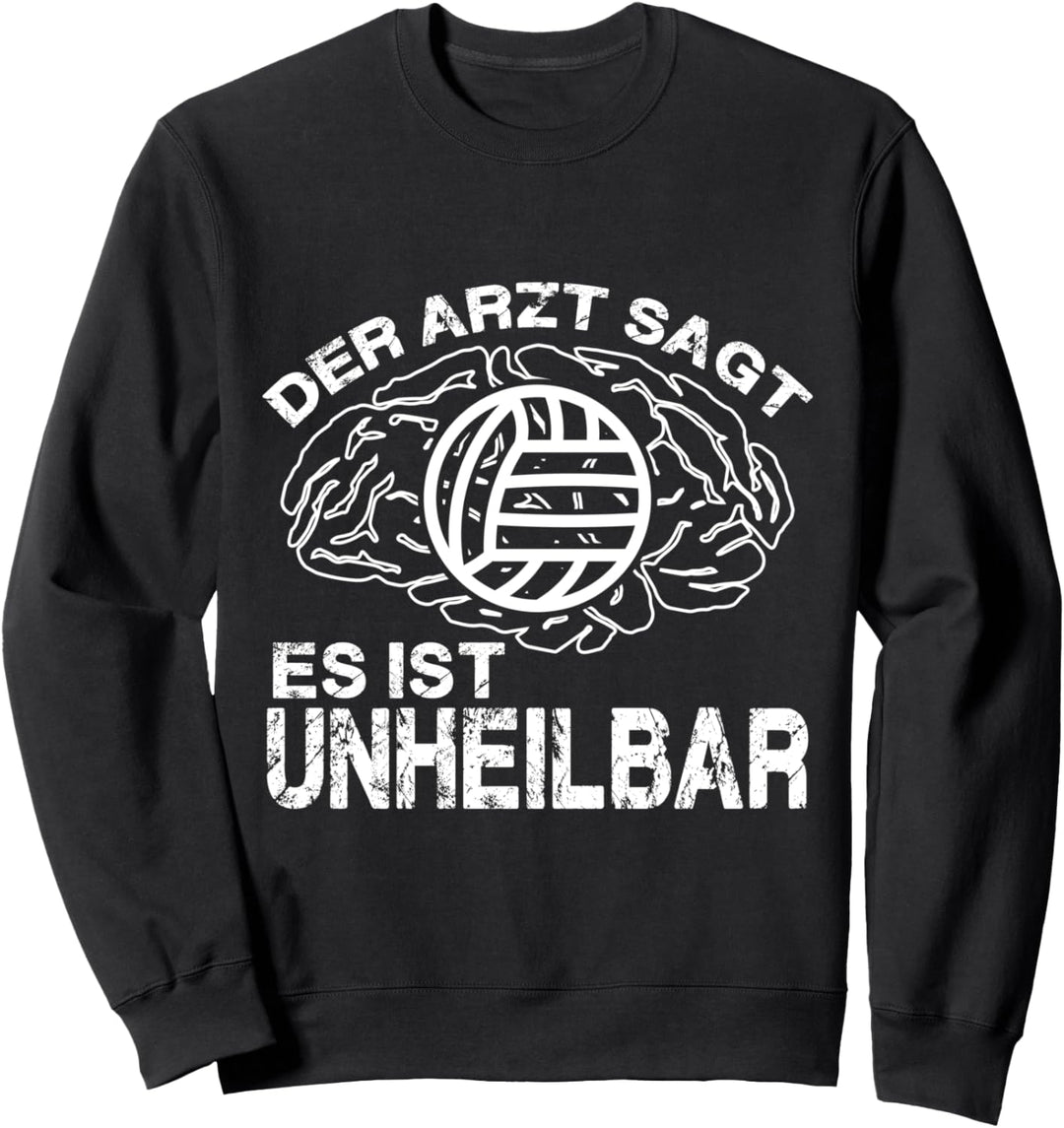 Volleyball Fun Beachvolleyball Geschenkidee für Volleyballer Sweatshirt