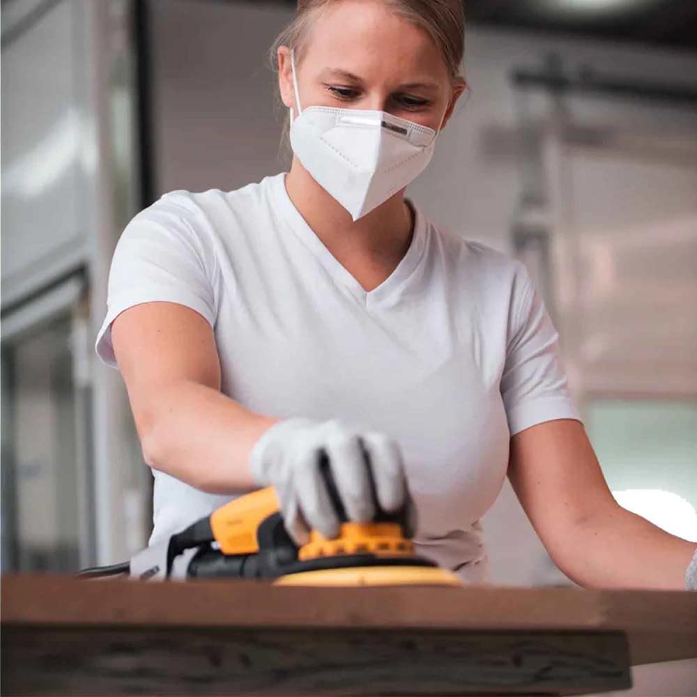 Mirka Abranet Ace Netz Schleifscheiben Ø 150mm Klett / Korn P320 / 50 Stk / Für alle 150mm Exzenters