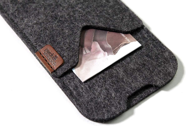 Pack &amp; Smooch Hülle für iPhone SE (2020-2022) / 8/7 Tasche Shetland 100% Merino Wollfilz, Handmade i