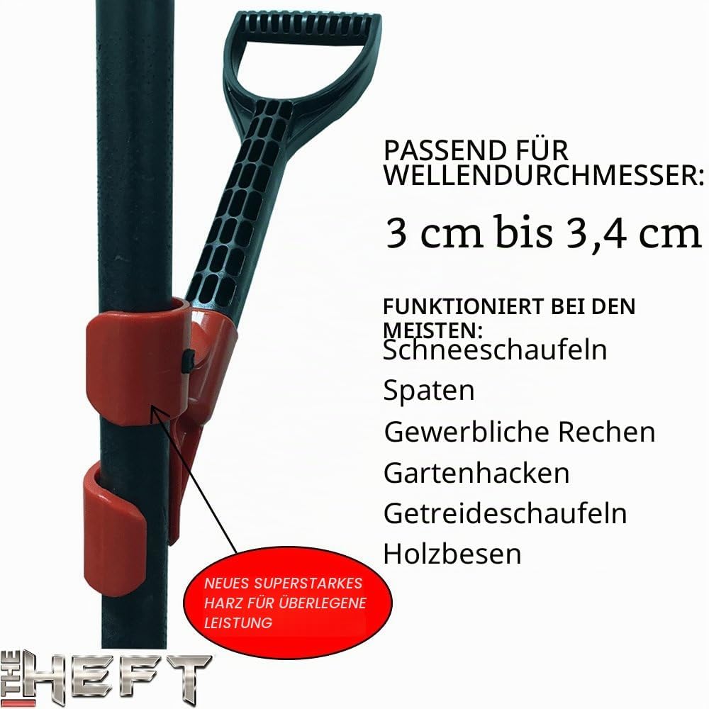 Gewicht der Sekundär Rückseite Saver Grip Griff für Schnee Schaufeln und Gartenwerkzeuge