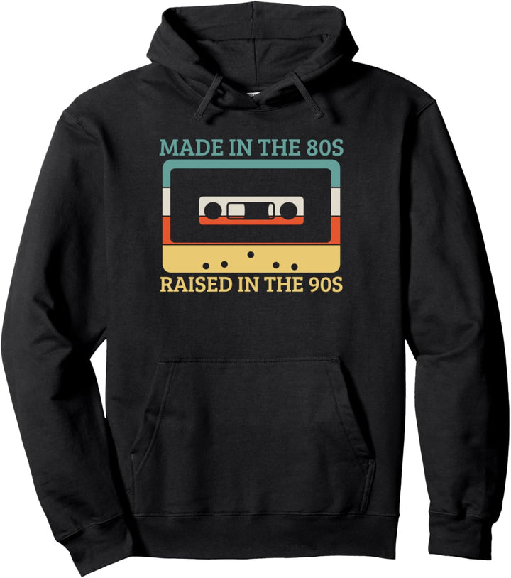 80er 90er Pullover Hoodie