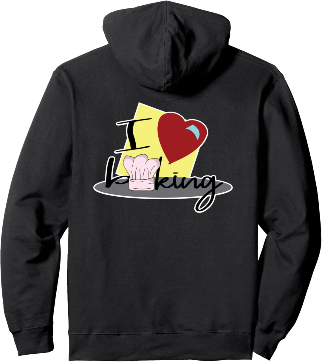 I Love Baking Pullover Hoodie