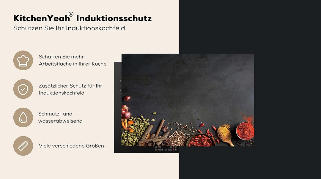Herdabdeckplatte Einteilig Ceranfeld Abdeckplatte Küche Deko Ceranfeldabdeckung Herdabdeckung Indukt