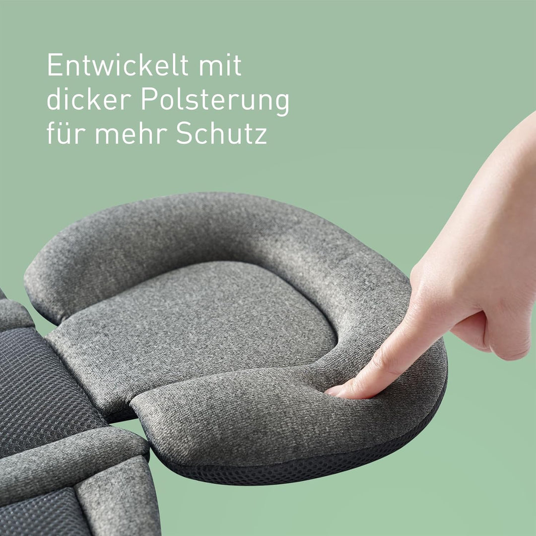 Innokids Säuglings Autositz Einsatz, Neugeborener Kopf-Stützkissen und Körper-Stützkissen für Babys