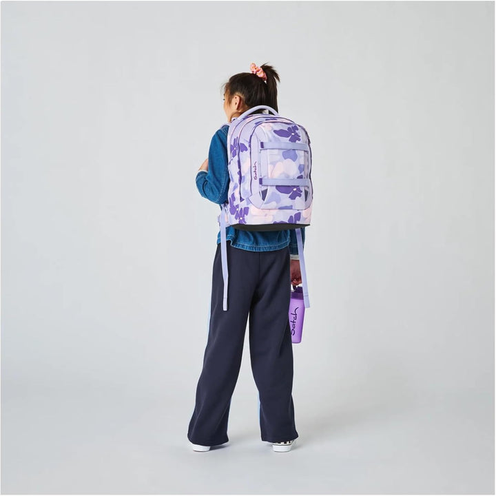 Satch Pack ab 5. Klasse ergonomisch 30L Stauraum standfest Organisationstalent Einheitsgrösse Lilac