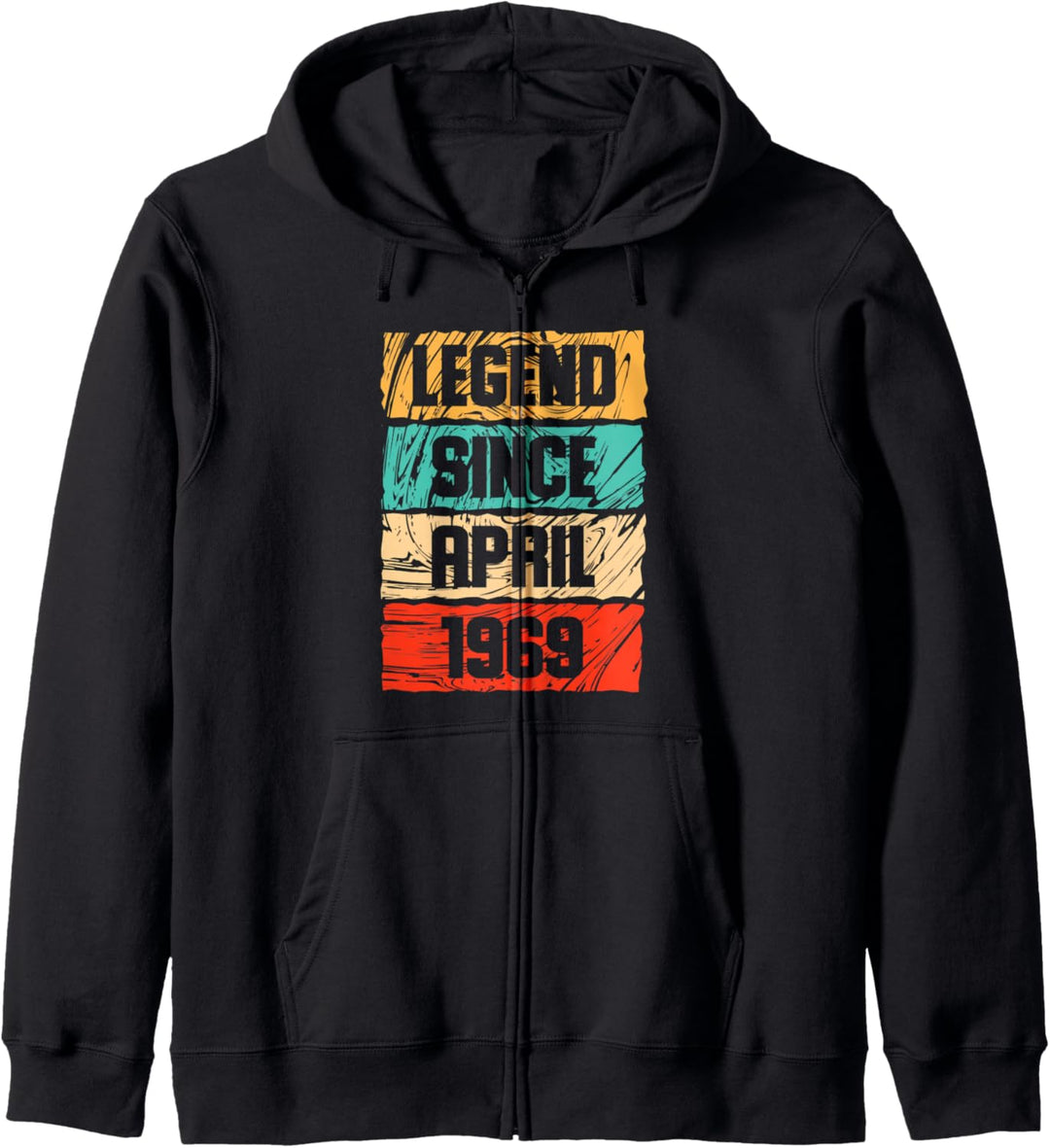 Legend Since April 1969 Vintage 50. Geburtstagsgeschenk Kapuzenjacke