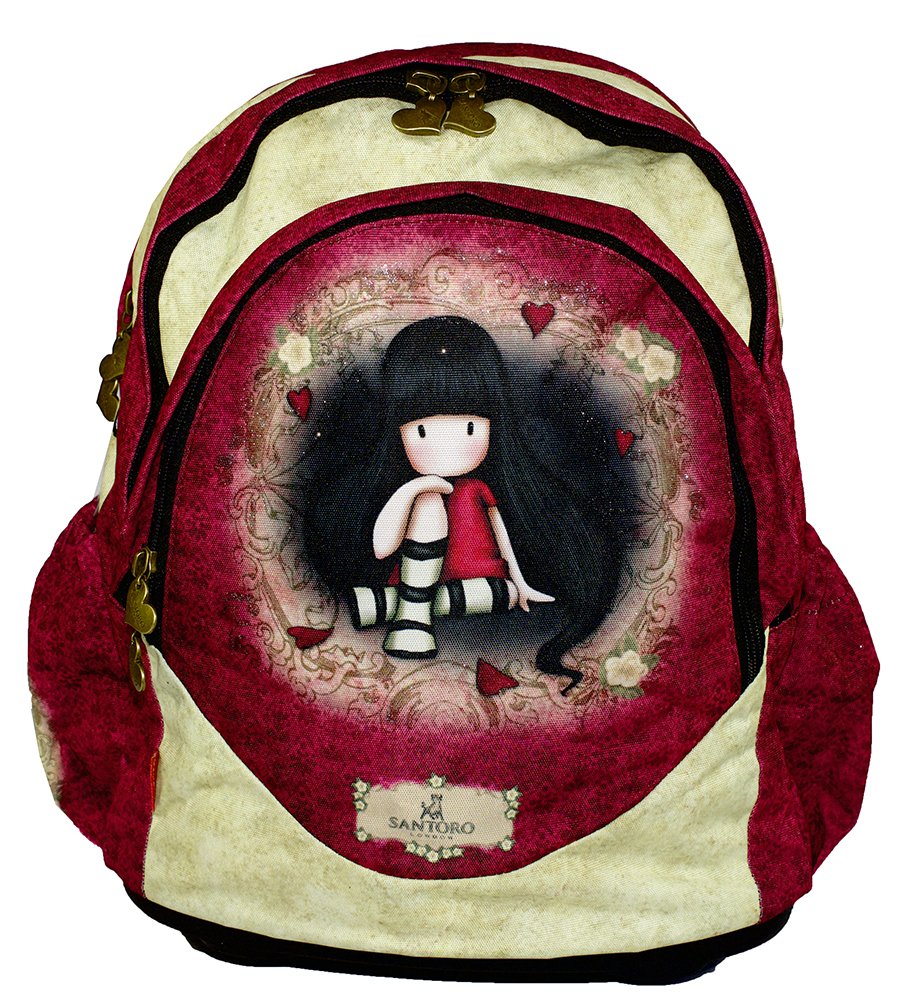 SANTORO GORJUSS Ergo Schulrucksack, 40 cm, Rot