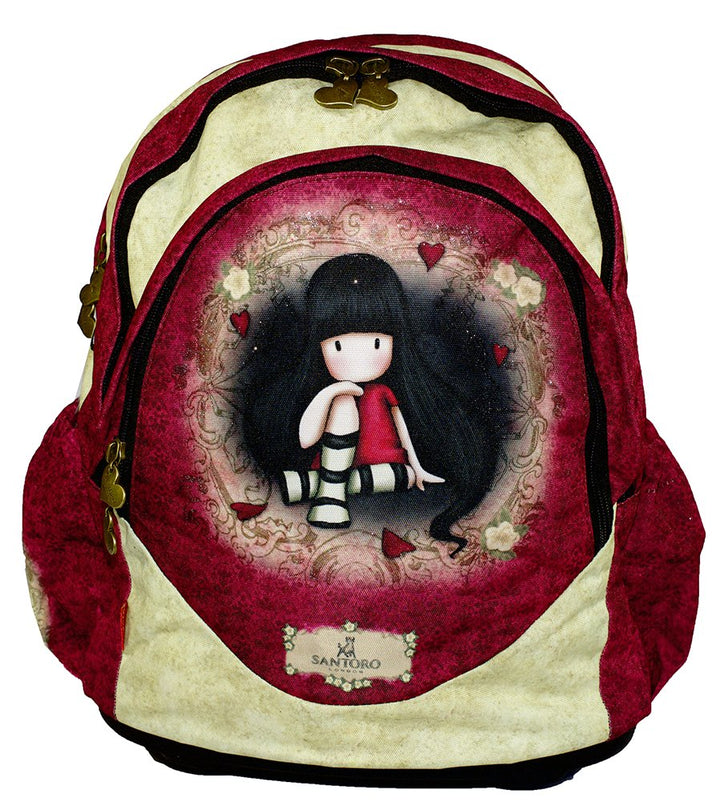 SANTORO GORJUSS Ergo Schulrucksack, 40 cm, Rot