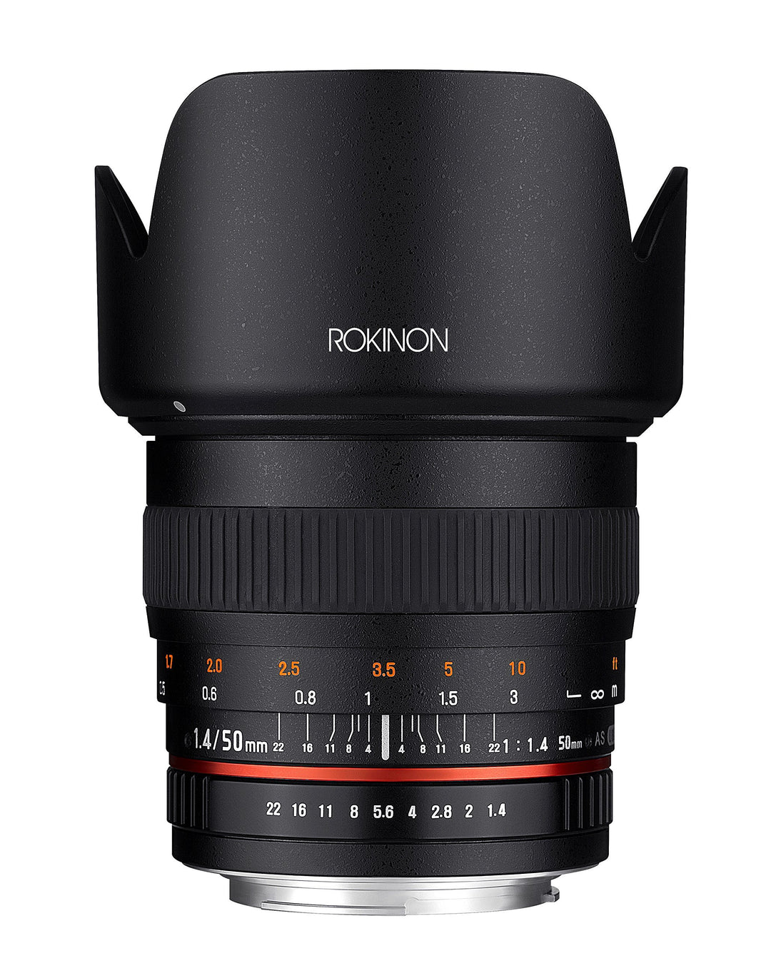 Rokinon 50 mm F1.4 Objektiv für Canon EF Digital SLR, Canon