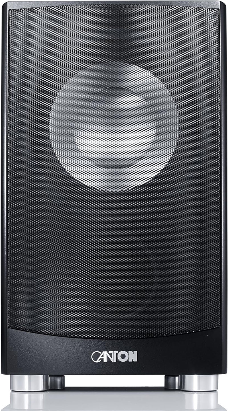 Canton AS 85.3 SC Leistungsstarke Aktiv-Subwoofer (200/280W) weiss weiss Single, weiss Single