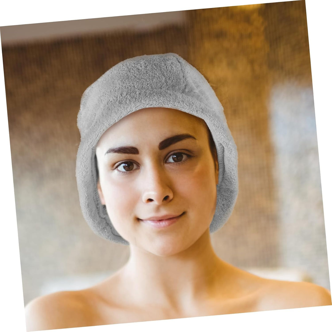 Yardwe Saunahut Haarschutz Für Sauna Und Dusche Weich Atmungsaktiv Polyester Nylon Für Damen Und Her