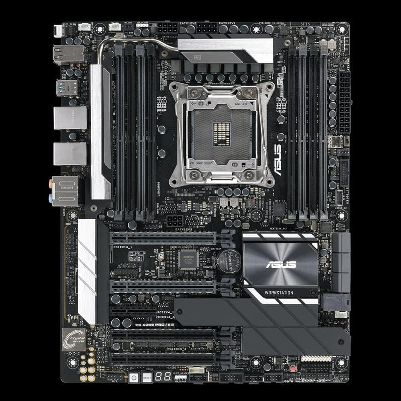 ASUS WS X299 PRO/SE Workstation Mainboard (ATX, Intel X Serie, LGA 2066, 8x DDR4 2933 MHz, PCIe 3.0,