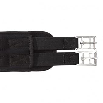 KAVALKADE Langgurt Memory-Schaum "Classic" mit Elast 105 cm Schwarz, 105 cm Schwarz