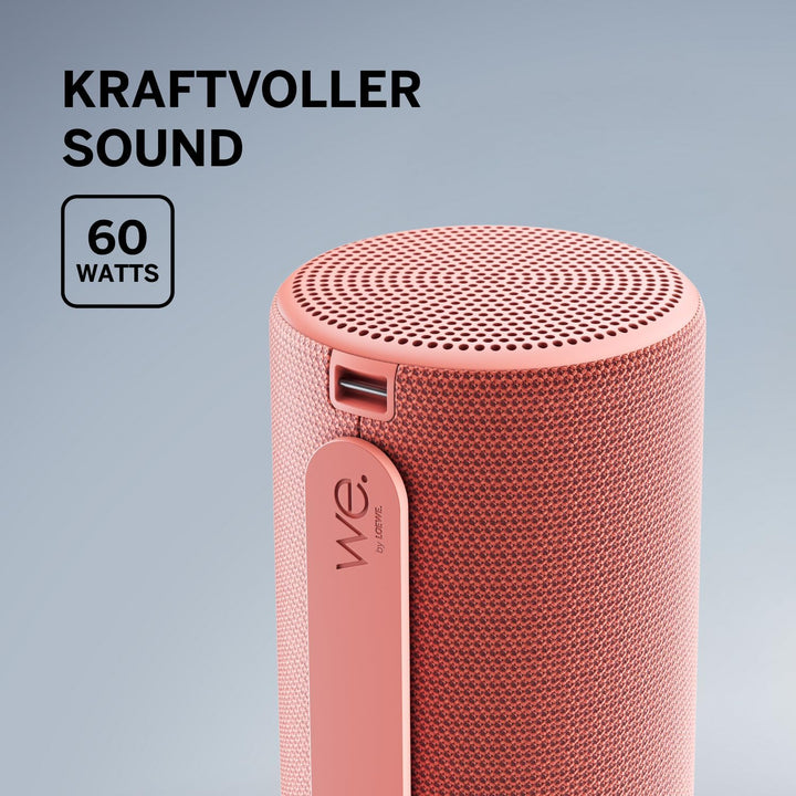 WE. by Loewe. Hear 2 Coral Red Coral Red Hören Sie 2, Coral Red Hören Sie 2