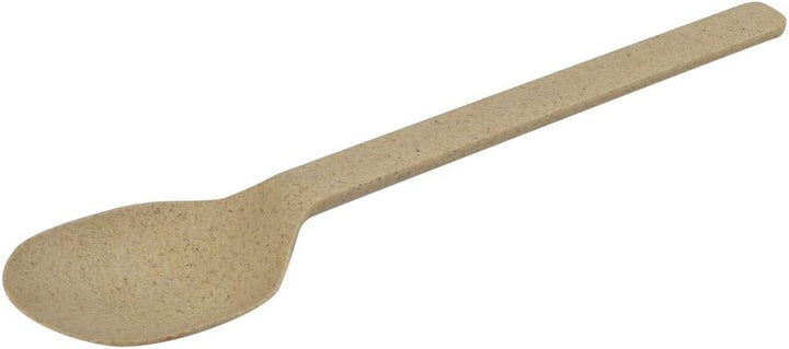 BIOZOYG Bio Mehrweg-Besteck Stabil Plastik-Besteck Löffel I Kompostierbares Besteck Bio-Kunststoff P