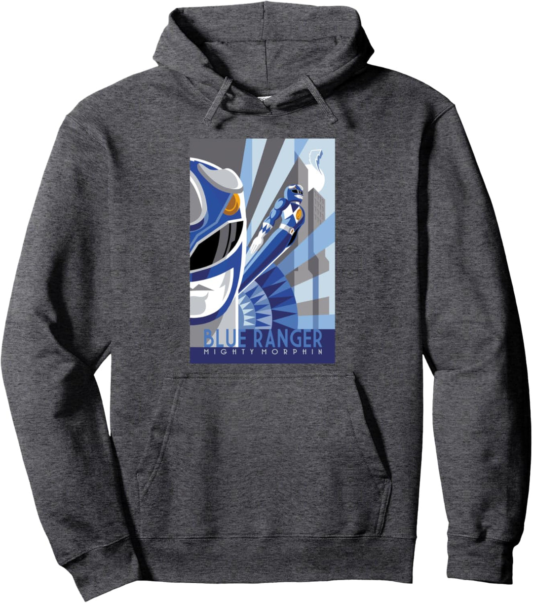 Power Rangers Blue Ranger Deco Pullover Hoodie