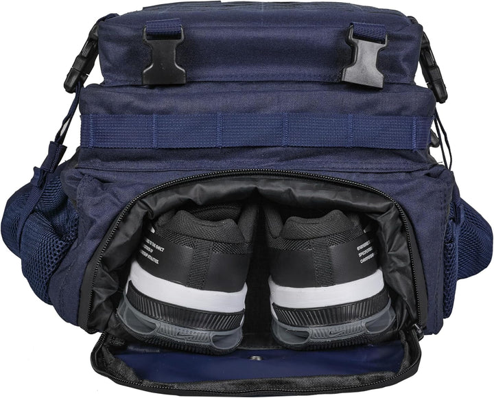 ELITRAINX V2 Militär-Rucksack, 45 l, wasserdicht, Cross-Training, Reisen, Sport, Fitnessstudio, trag