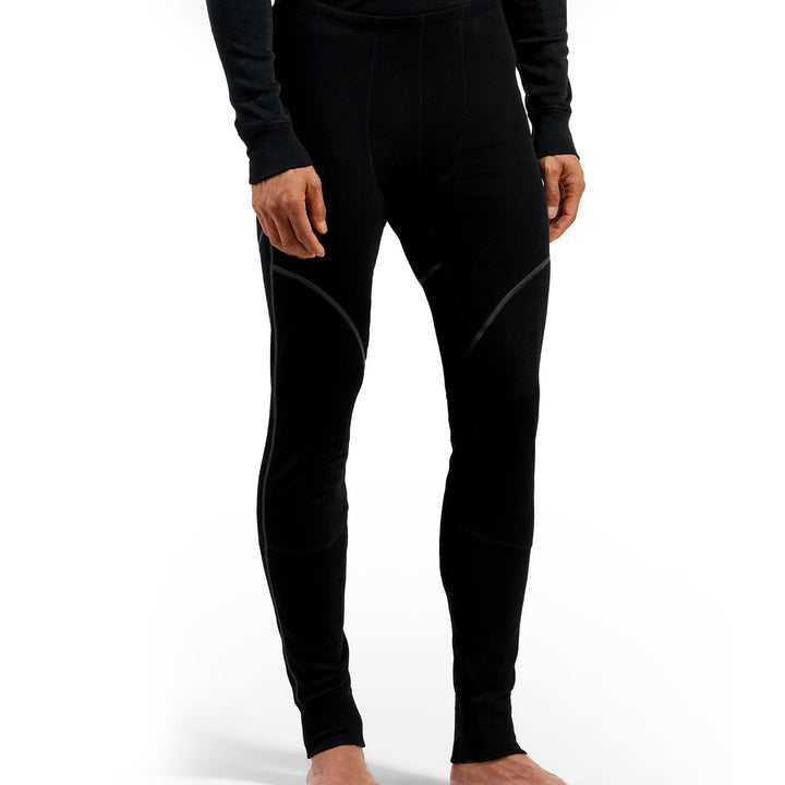 Odlo Herren Funktionsunterwäsche Lange Hose Active X-warm Eco_159232 Schwarz S Single, Schwarz S Sin