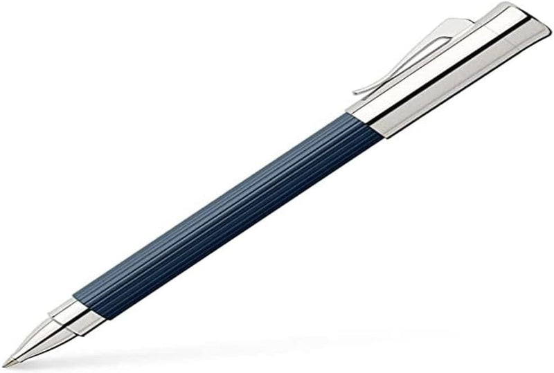 Graf von Faber-Castell 141573 - Tintenroller Tamitio Nachtblau, mit schnell-trocknender Tinte, 1 Stü