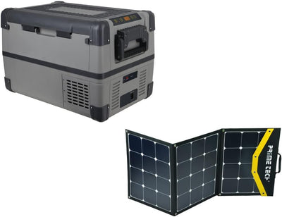 Prime Tech Kompressor-Kühlbox Pro-Line 28/40/50/60 Liter inkl. Solarpanel, bis -22 Grad, 12/24/230 V