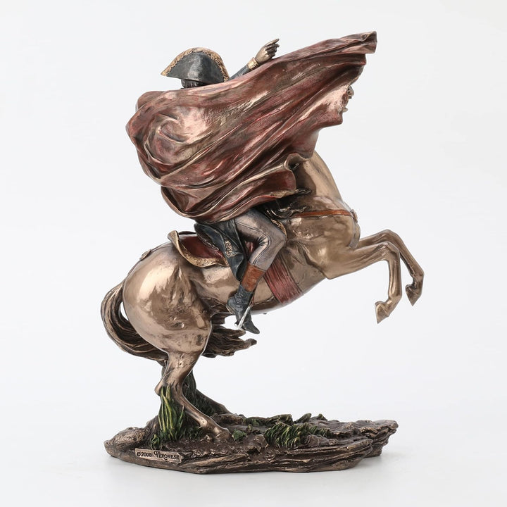Napoleon Bonaparte Statue Skulptur Schiffe sofort Bronze finish.
