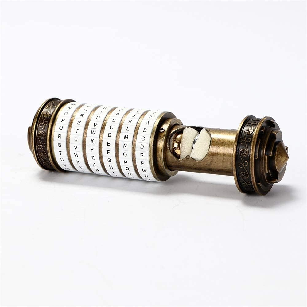 Da Vinci Code Cryptex Geschenk männer Frauen Brief Passwort Code Lock Schloss Puzzle Mini Cryptex Lo