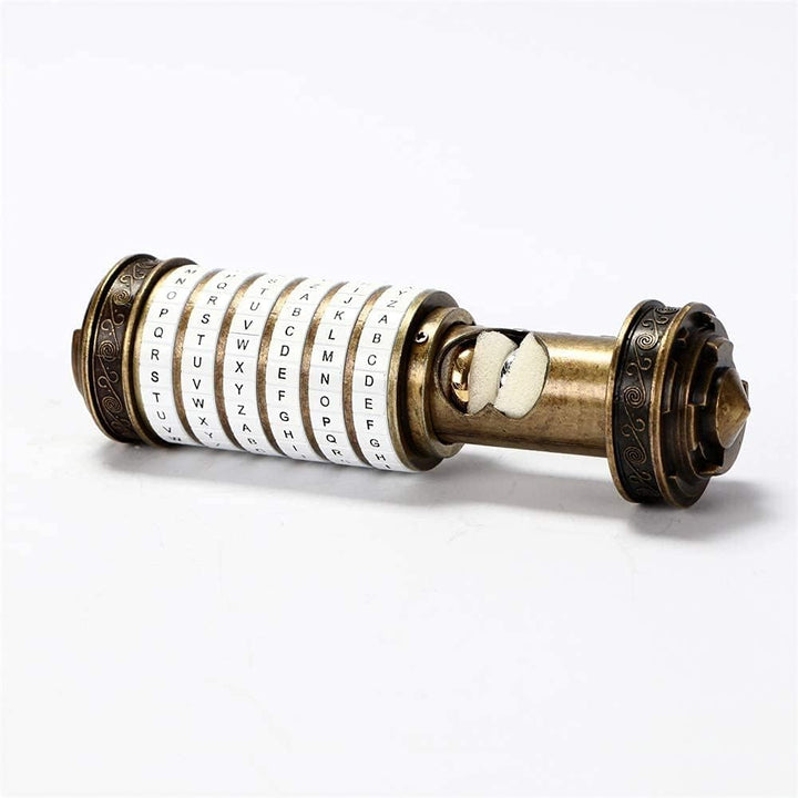 Da Vinci Code Cryptex Geschenk männer Frauen Brief Passwort Code Lock Schloss Puzzle Mini Cryptex Lo