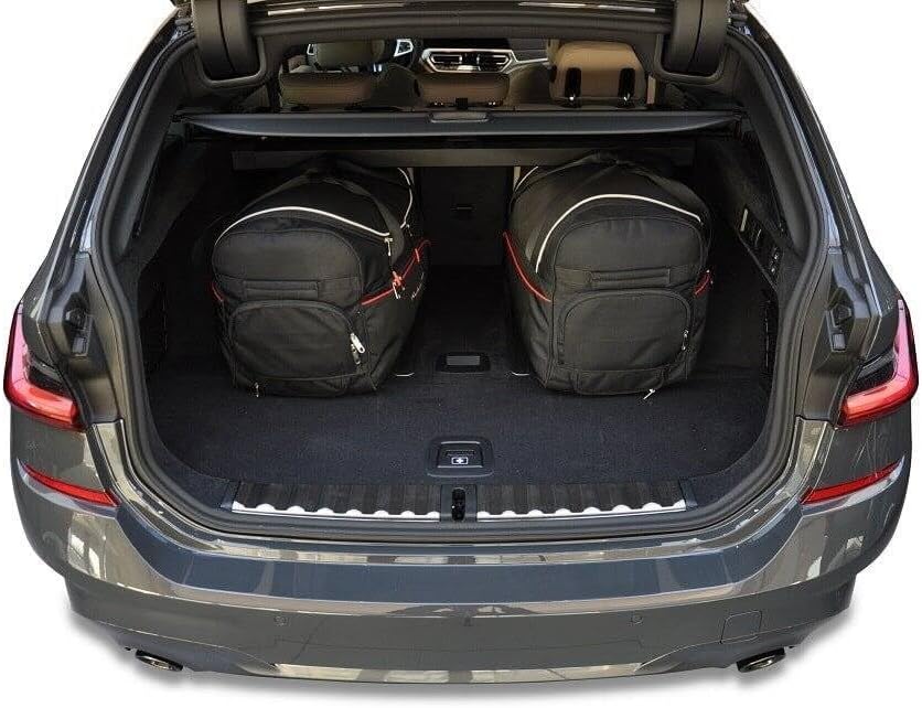 KJUST Dedizierte Kofferraumtaschen 5 STK kompatibel mit BMW 3 Touring G21 2019+