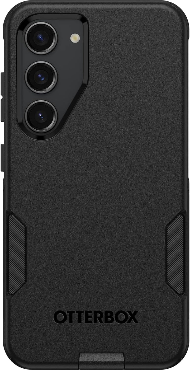 OtterBox Commuter Series Schutzhülle für Galaxy S23, Schwarz Schwarz Commuter Serie, Schwarz Commute