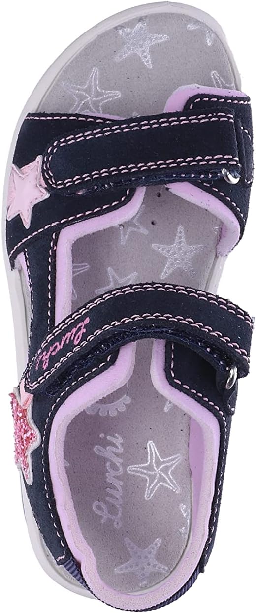 Lurchi Mädchen Fia Sandale 26 EU Blau, 26 EU Blau