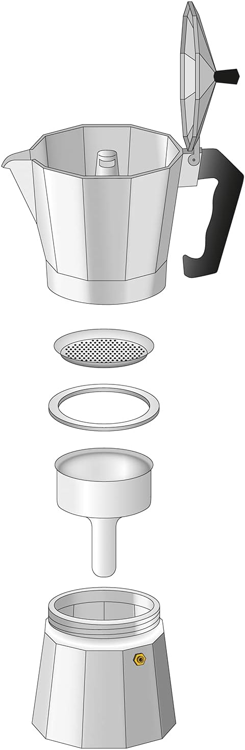 Cilio Espressokocher CLASSICO-KP0000321326/Natura One Size Natura, One Size Natura