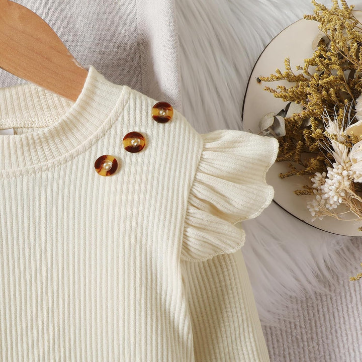 Miipat Kleinkind Mädchen Kleidung Set Mädchen Outfits Set Lange Ärmel Pullover Tops mit Mini Rock Se