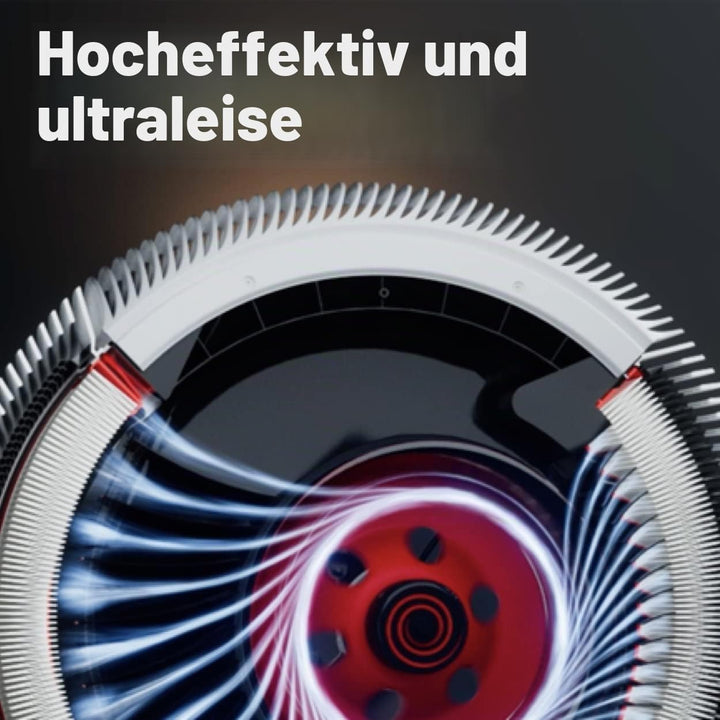 IQAir Luftreiniger für grosse Räume [Haus, Küche, Wohnzimmer, Schlafzimmer, Büro] Atem X HyperHEPA-F