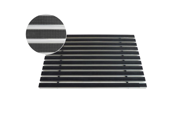 ACO Self® Vario Schuhabstreifer - Gummi Schwarz 100 cm x 50 cm (B x H), 100 cm x 50 cm (B x H)