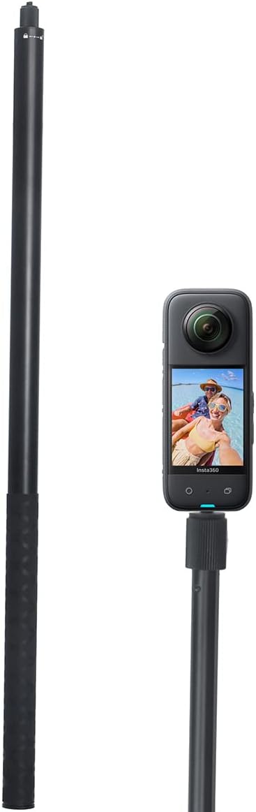 Fotoleey Invisible Selfie Stick 300 cm für Insta360 X3, One RS, 1-Zoll 360, GoPro