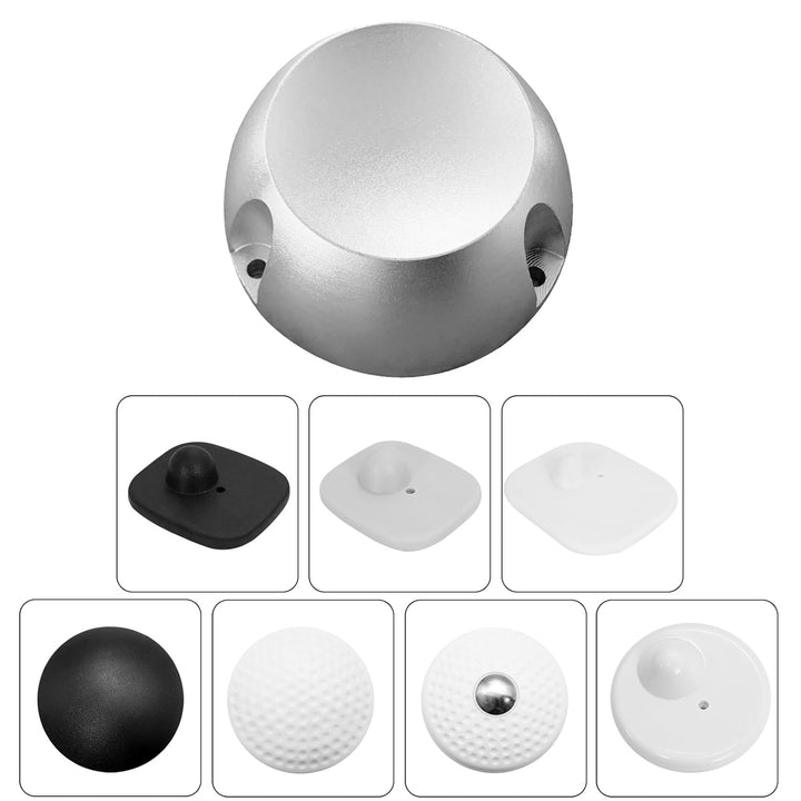 Magnetischer Sicherheitsetikettenentferner mit Haken Extra starke Magnete für Pins Geeignet für RF8.