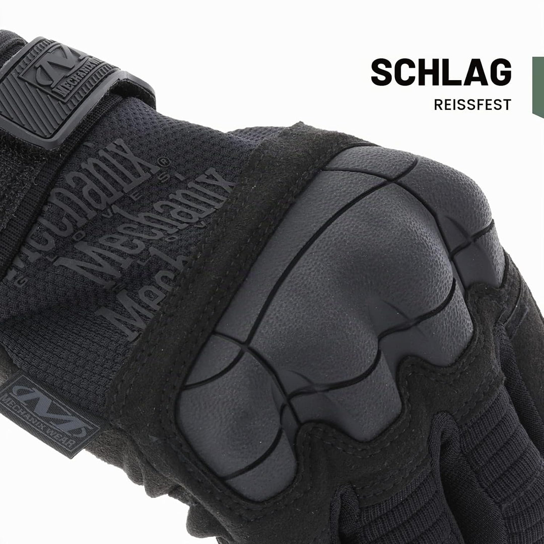 Mechanix Wear Mechanix Herren M-pact® 3 cover handsker (Lille, fuldt sort) Hochleistungs Kampfhandsc